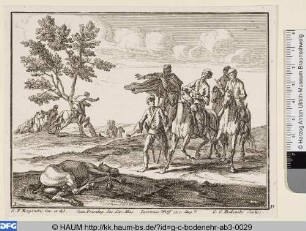 Gruppe von Reitern