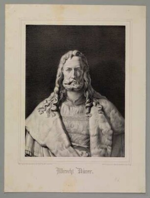Oberteil des Dürer-Denkmals in Nürnberg
