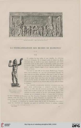 11: La réorganisation des musées de Florence, [3]