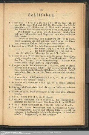 Schiffsbau