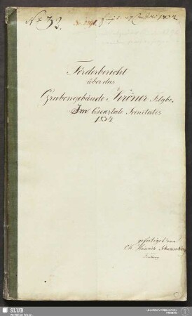 Förderbericht über das Grubengebäude Kröner Fdgbe - 18.6943 4.