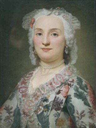 Dorothea Sophia Thiele, geb. Schumann (1718-1777), Frau des Landschaftsmalers Johann Alexander Thiele