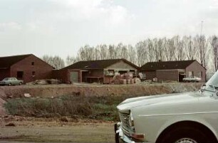 Baustelle mit mehreren Bungalows