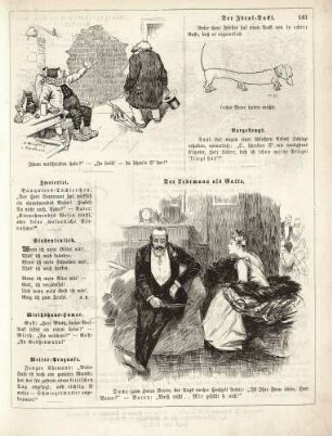 "Das mißverstandene Recept"; "Der Ideal-Dackl"; "Der Lebemann als Gatte"