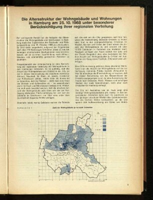 Schaubild 1: Zahl der Wohngebäude je ha nach Ortsteilen
