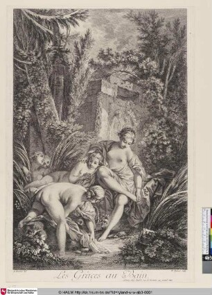 Les Graces au Bain.