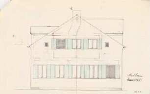 Wohnhaus Nathan: Giebelansicht