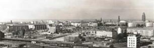 Dresden. Blick von der Verkehrshochschule (heute: HTW) nach Norden