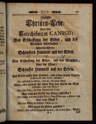 155-165, Zwölffte Christen-Lehr, [...]