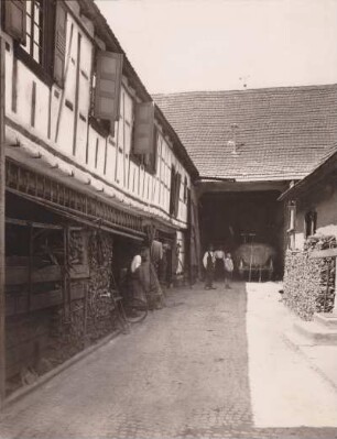 Bauernhof. Fachwerk