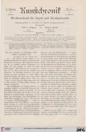Heft 19 (18. Februar 1886)