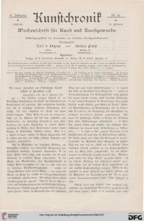 Heft 19 (18. Februar 1886)