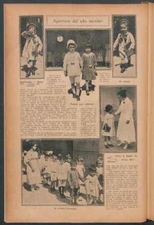 Apertura del año escolar