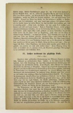 18. Luther verbrennt die päpstliche Bulle (1520 n. Chr.)