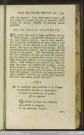 De La Vraye Grandeur