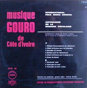 Musique Gouro de Cote d'Ivoire