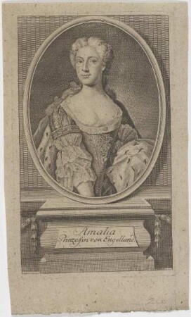 Bildnis der Amalia, Prinzessin von Engelland