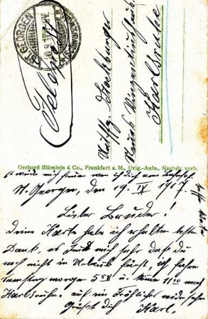 Erster Weltkrieg - Feldpostkarten