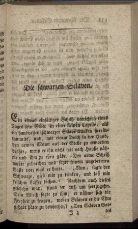 Die schwarzen Sclaven