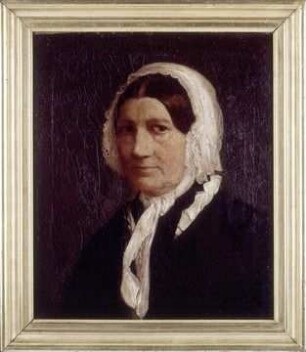 H. von Dörnberg: Portrait Sophie Dorothea Allmers geb. Biedenweg im 72. Lebensjahr