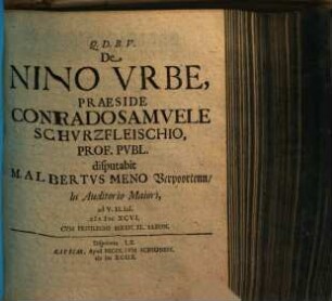 De Nino Vrbe