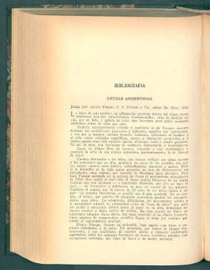 Letras argentinas