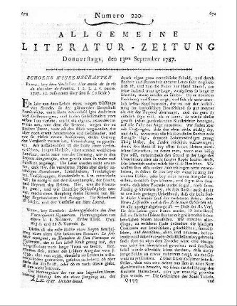 [Naubert, B.]: Walter von Montbarry, Großmeister des Tempelordens. T. 1-2. Leipzig: Weygand 1786
