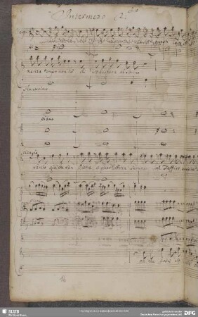 Recitativo: Bel tempo han queste ninfe