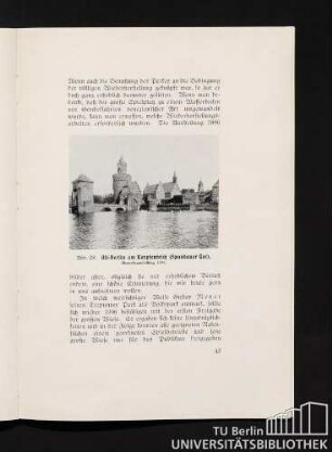 Abb. 28. Alt-Berlin am Karpfenteich (Spandauer Tor). Gewerbeausstellung 1896.