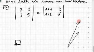 05.1.3 Determinante, Teil 3, antisymmetrische Multilinearform
