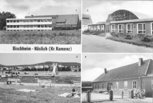 Haselbachtal-Bischheim. Ortsansichten, Ansichtskarte