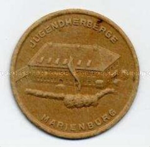 Deutsches Jugendherbergswerk, "Jugendherberge Marienburg", Reichsstraßensammlung zum Reichswerbe- und Opfertag des RV-DJH vom Mai 1938
