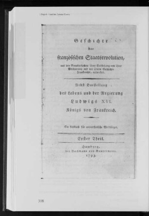 Gedichte der französischen Staatsrevolution