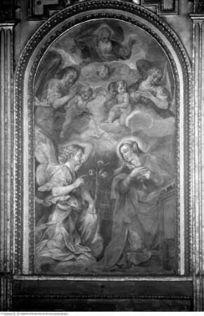 Szenen aus dem Marienleben, Verkündigung an Maria