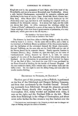 Edinburgh to Stirling by Railway
