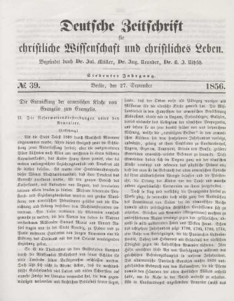305-309 Die Entwicklung der armenischen Kirche vom Evangelio zum Evangelio : Fortsetzung