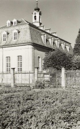 Kirche der Evangelischen Brüdergemeine : Kirchsaal, Ansicht von SO