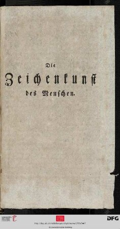 Die Zeichenkunst des Menschen