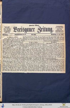 06.07.1901 (Zweites Blatt)