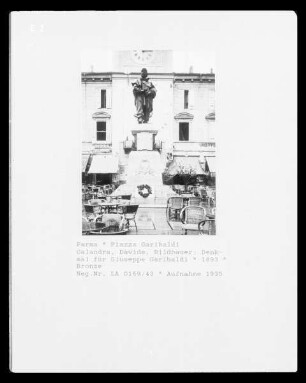 Denkmal für Giuseppe Garibaldi