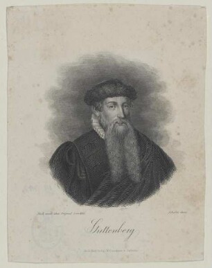 Bildnis des Guttenberg
