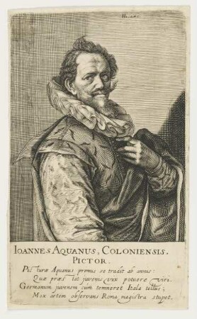 Bildnis des Ioannes Aquanus