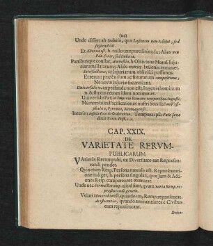 Cap. XXIX. De varietate Rerum-Publicarum.