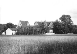 Schloss Wolftitz : Frohburg-Wolftitz. Schloss Wolftitz. Ansicht mit Treppenturm