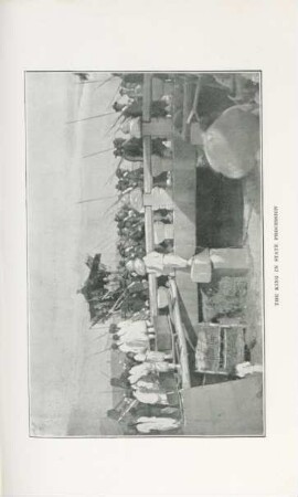 The king in state procession