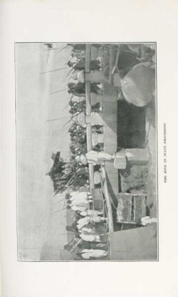 The king in state procession