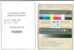 Entnazifizierung Werner Liepold , geb. 12.04.1908 (Arbeiter)