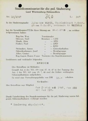 Werth, Johannes
