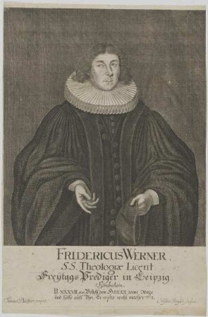 Bildnis des Fridericus Werner