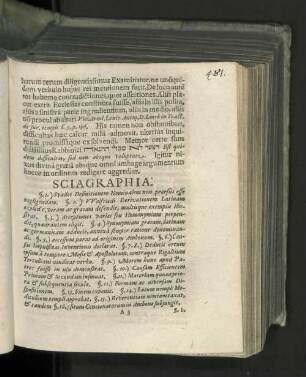 Sciagraphia